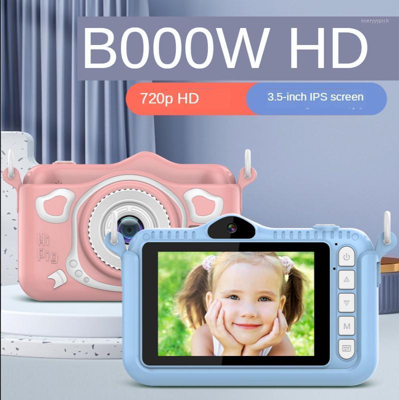 

Portable Children HD Digital Camera Cute Cartoon 3.5 InchesHD Camera Video Selfie Mini SLR Children Toy Birthday Gift1