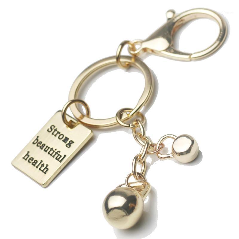 

Kettlebell Charms Keychain Wallet Fitness Strong Beautiful Health Key Ring Car Purse Bag Buckle Pendant Women Gym Jewelry1