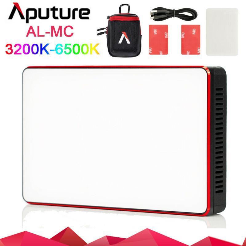

Aputure AL-MC Portable LED Light 3200-6500K CCT Control mini RGB light Sidus Link app For1