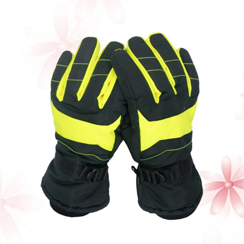 

Ski High Breathable Windproof Winter Keep Warm Snowboard Cold Resistant (Black+Fluorescent Gre, Green