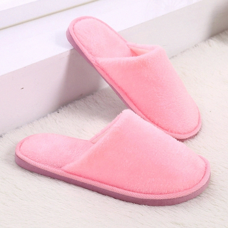 

Shoes Woman Winter Home Slippers Women Warm Flip Flops Cartoon Home Slides Anti-slip Indoor Slippers zapatos de mujer #il8R, Black