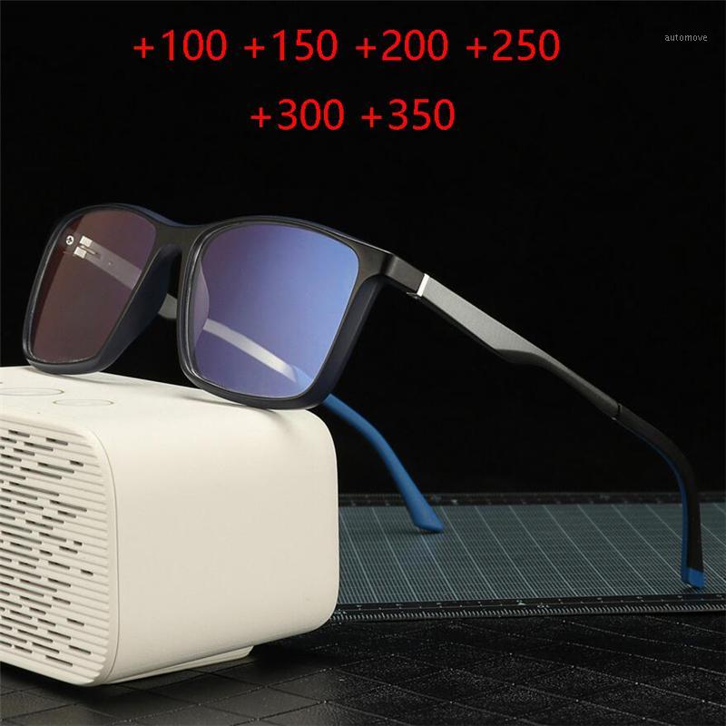 

Large Frame Aluminum Magnesium Reading Glasses Men Women Progressive Multi-focus Anti-blue Light Elderly Farsighted Eyeglasses1