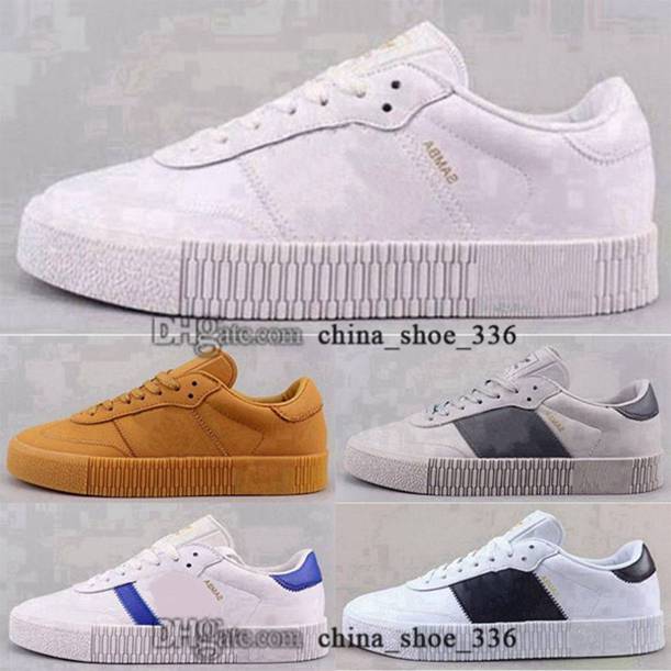 

eur 11 cheap women casual mens white samba 5 shoes Sneakers classic 35 trainers gazelle baskets size us 45 tenis vulcanized sambarose men, Black