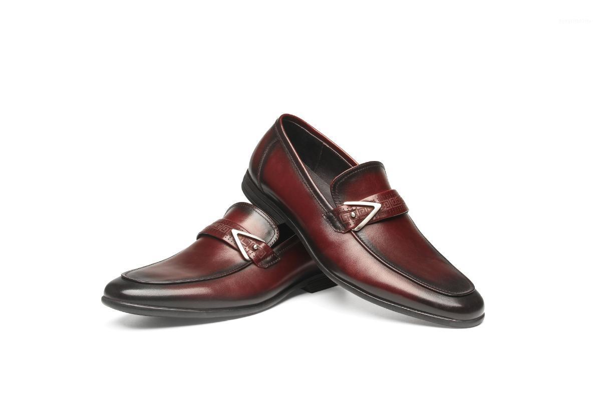 

Fashion Men's Leather Shoes Business Formal Wear Leather Shoes Men Genuine Comfortable Zapatos De Hombre1, Black