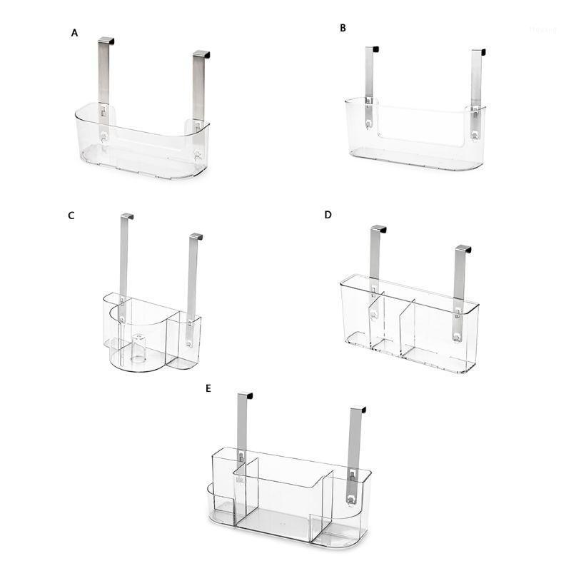 

Kitchen Cupboard Cabinet Door Hanging Storage Box Rack Sundries Container Bathroom Organizer1