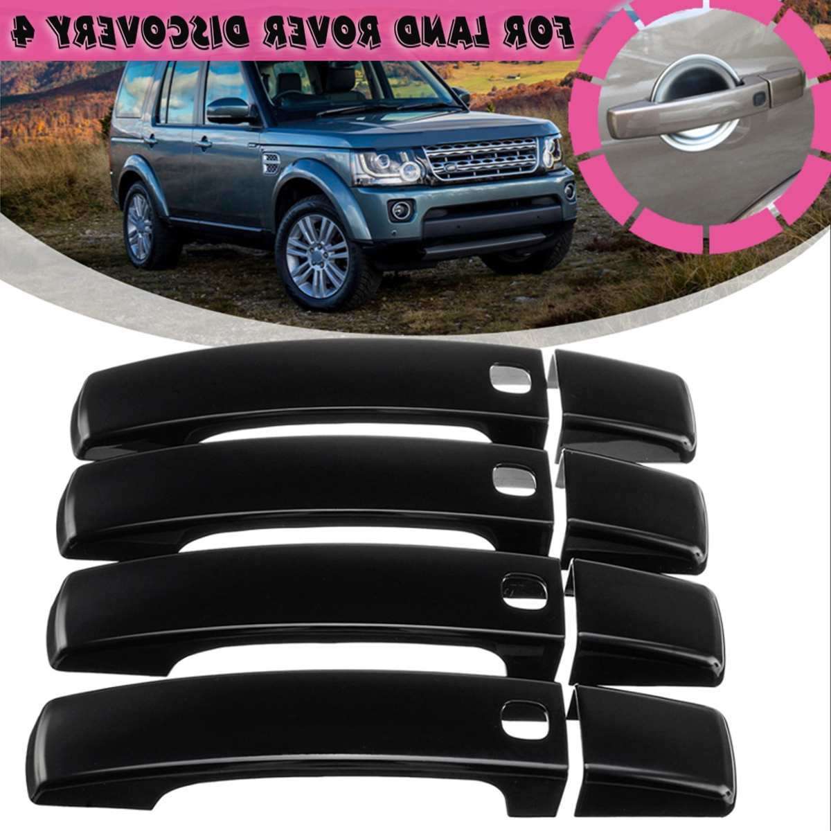 Negro 4 X 4 Gemelos y clip de corbata Conjunto de Regalo en Caja Esmalte Boda forma Land Rover