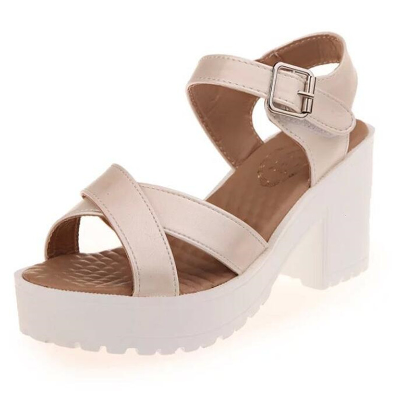 

Designer 2021 Will See New Gross Jump Dwaterproof Water All-match Sandals High Heels Women's Casual Shoes 2dfn, 01