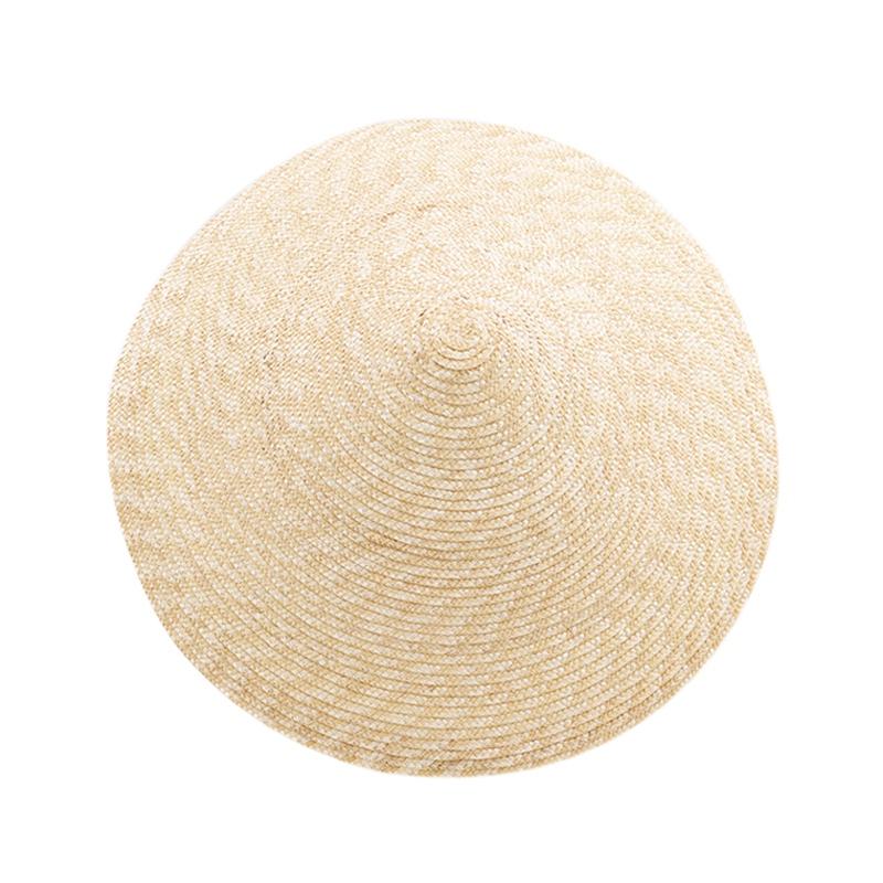 

Large Brim Conical Natural Color Bamboo Rain Straw Sun Hat Female Women Funny Cylindrical Steeple-Crown Cap
