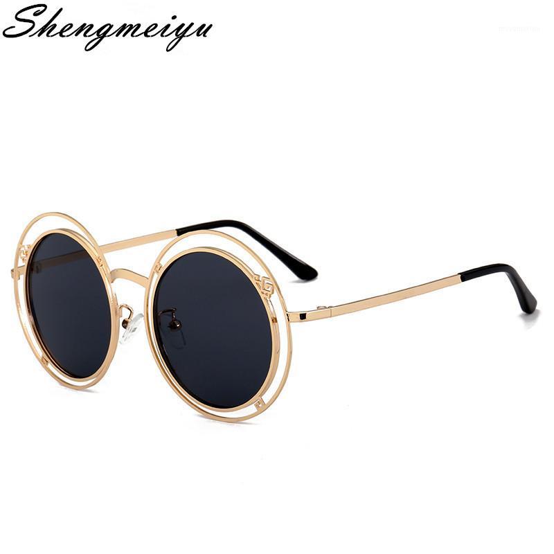 

2020 Round Women Sunglasses Fashion Brand Designer Vintage Ladies Sun Glasses for Women Glasses Female1