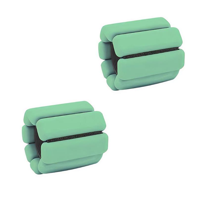 

Fitness Sports Padded Wrist Strenth Elastic Soft Pressurized Wristband For Fitness Wrist Ankle Exercise Weight Training Tool, Green