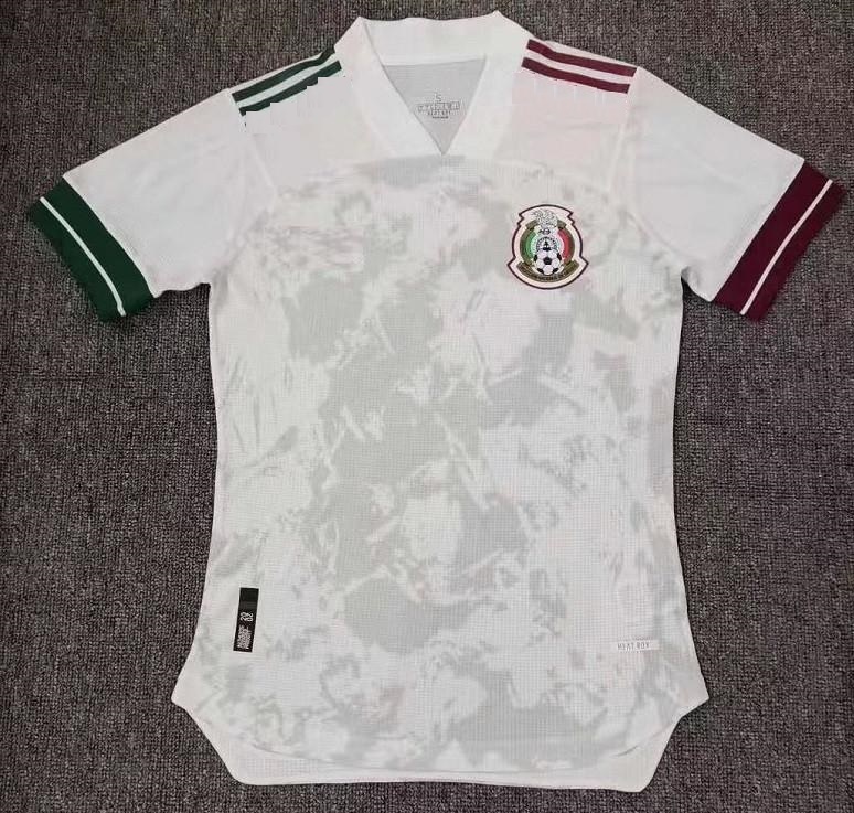 

Player Version 2020 2021 Mexico Soccer Jersey National New Away White 20 21Black CHICHARITO LOZANO GUARDADO CARLOS VELA RAUL Football Shirts
