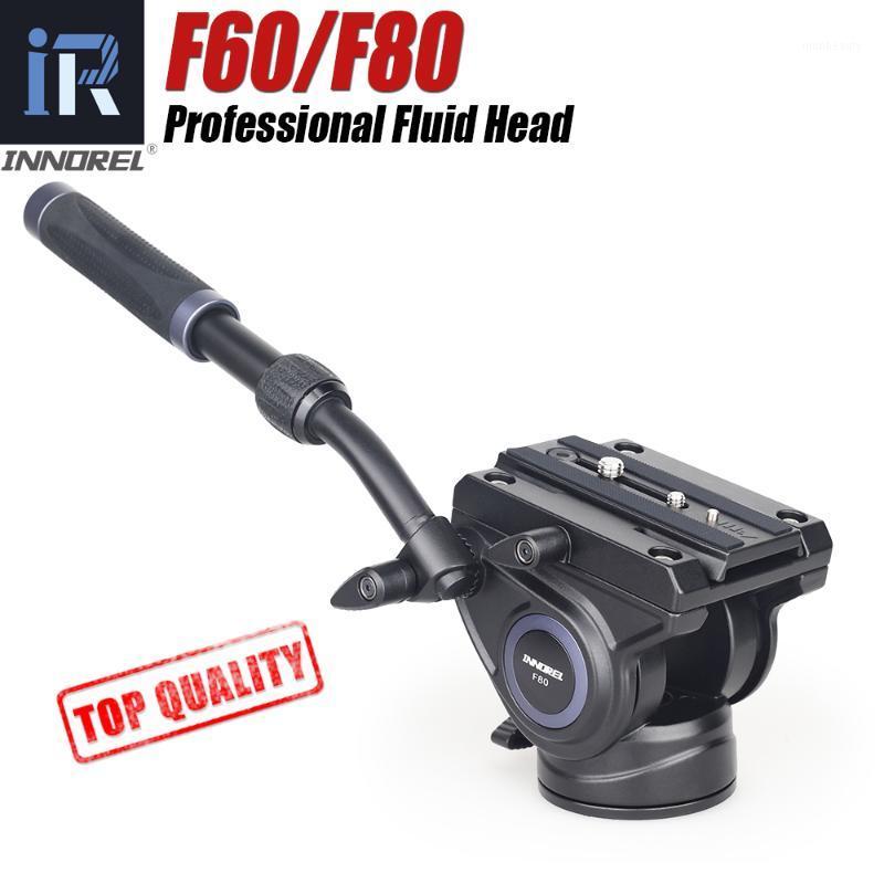 

F60/F80 Video Fluid Head Panoramic Hydraulic DSLR Camera Tripod Head for Monopod Slider adjustable Handle Manfrotto Q.R. Plate1