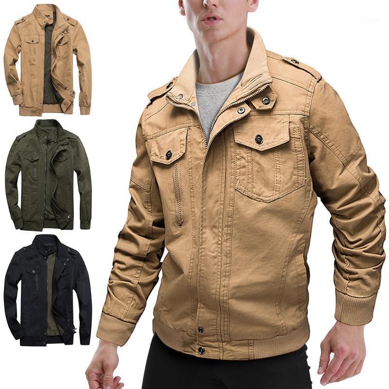 

Men's Cotton Jackets Jackets1, Army green