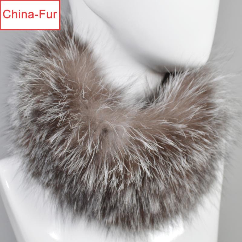 

Real Fur Round Scarf Women Winter Knitting 100% Natural Fur Scarf Headband Ladies Fashion Warm Soft Elastic Women