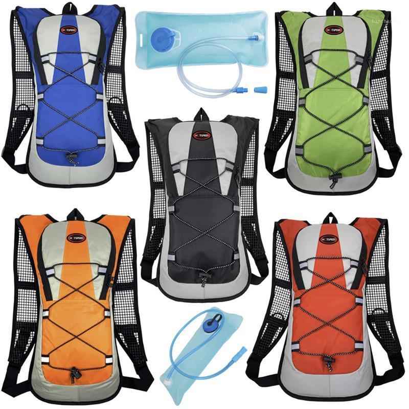 

Bike Backpack With Water Bag 2L Bicycle Bag Outdoor Sports Cycling 5L Hiking Running Climbing Travel1, Blackbluestraw