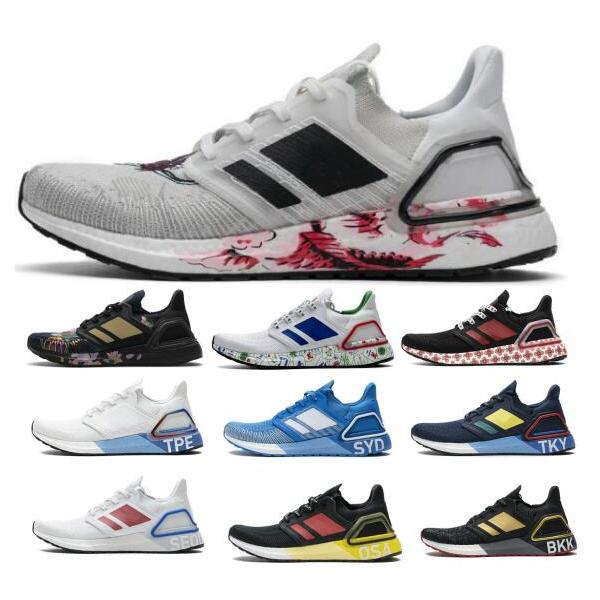 

Ultraboost 20 UB 6.0 2020 Mens Tenis Running Shoes Chinese New Year City Pack Tokyo Grey Women Ultra Outdoor Trainers Shoes Sneakers