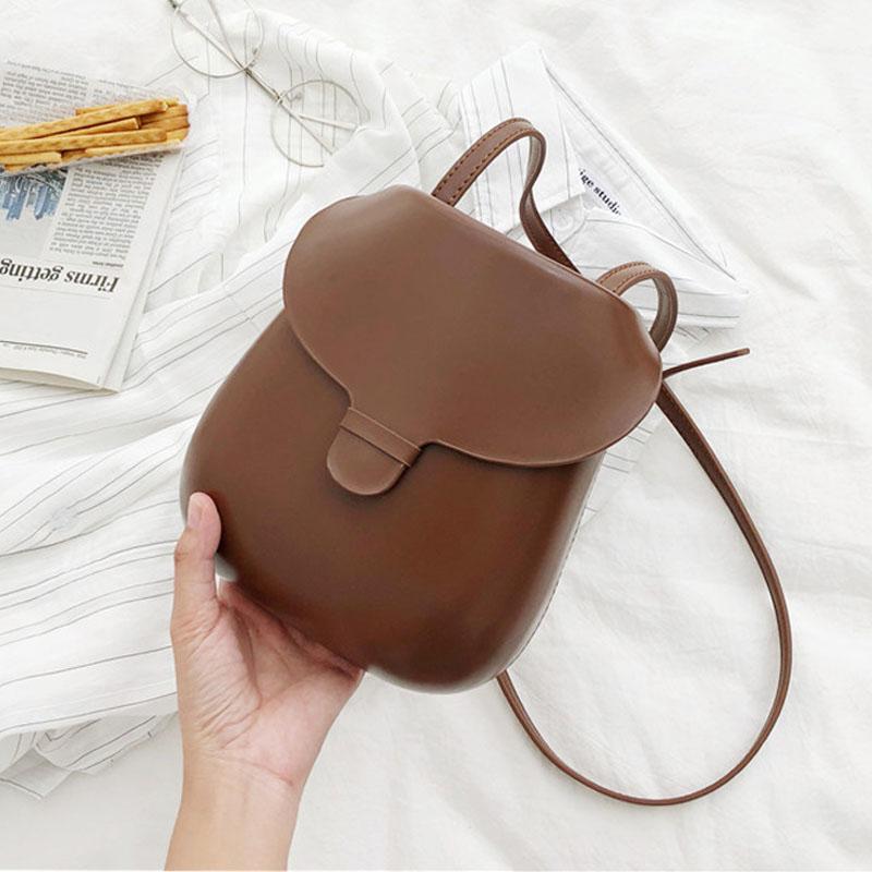 

Fashion Leather Women's Shoulder Bags 2021 New Designer Handbag Solid Color Messenger Bags For Women Female Casual Shell Tote, Black