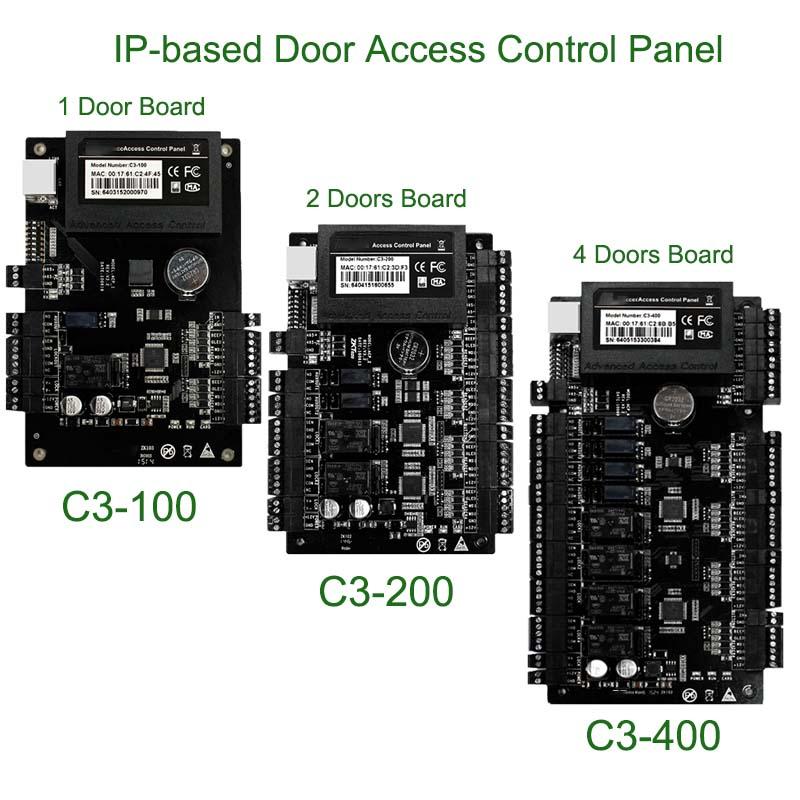 

C3-100 C3-200 C3-400 IP-based Door Access Control Board Wiegand Access Control Panel ZK Door System