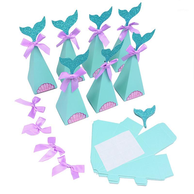 

10/20pcs Candy Box Theme Party Supplies DIY Paper Boxes For Kids Birthday Baby Shower Favor Gift Bag Boxes1 Wrap