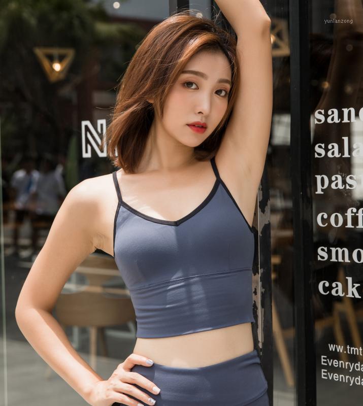 

Women Sports Bra Bra Running Yoga Brassiere Workout Gym Fitness High Impact Shockproof for Dancing Training Vest Tank1, Black