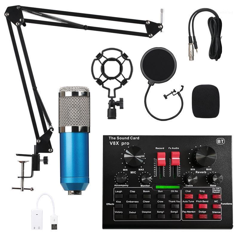 

BM800 Pro Professional Microphone USB Mixer Audio dj Condenser MIC Stand Wireless Karaoke KTV Recording Live Bluetooth SoundCard1