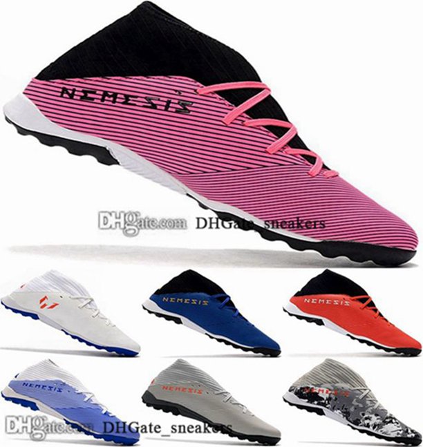 

football boots men Nemeziz 19 TF Messi eur size us 46 12 38 women 19+ IN youth enfant shoes mens crampons de botines soccer cleats children