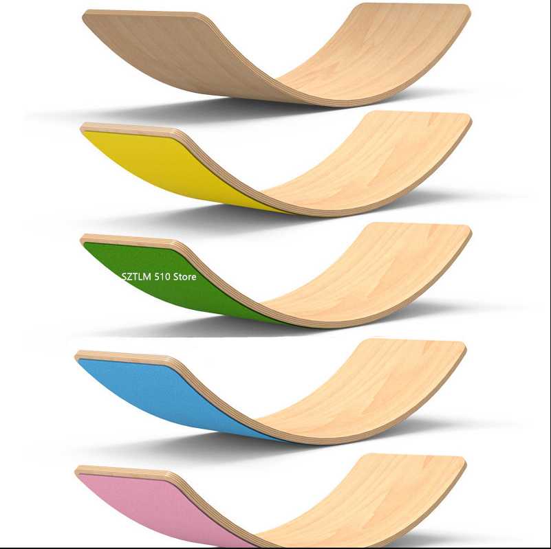 

B121 Workout Twist Board Fitness Training Plate Exercise Equipment Seesaw Kids Game Wobble Board