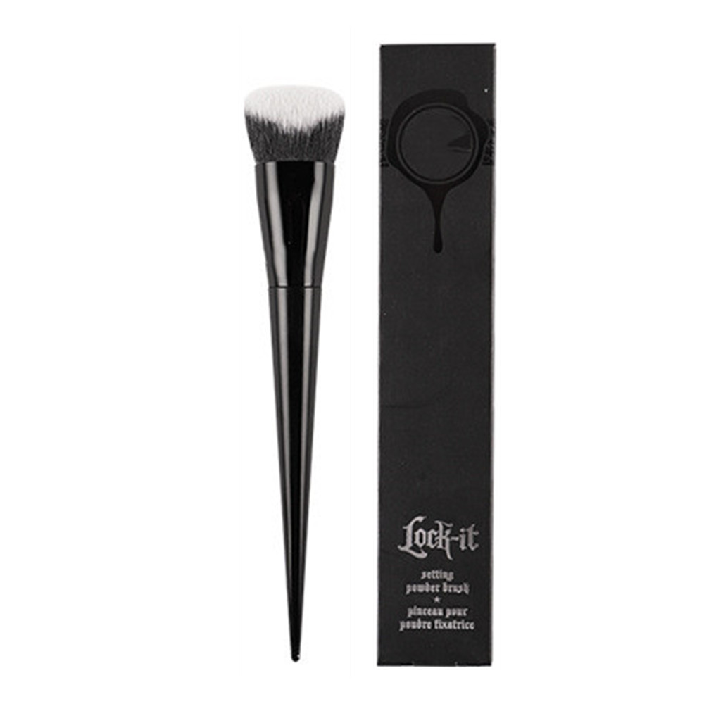

3D Lock-It Edge Foundation Brush No.10 - Black Perfect Foundation Sculpt Contour Makeup Brush