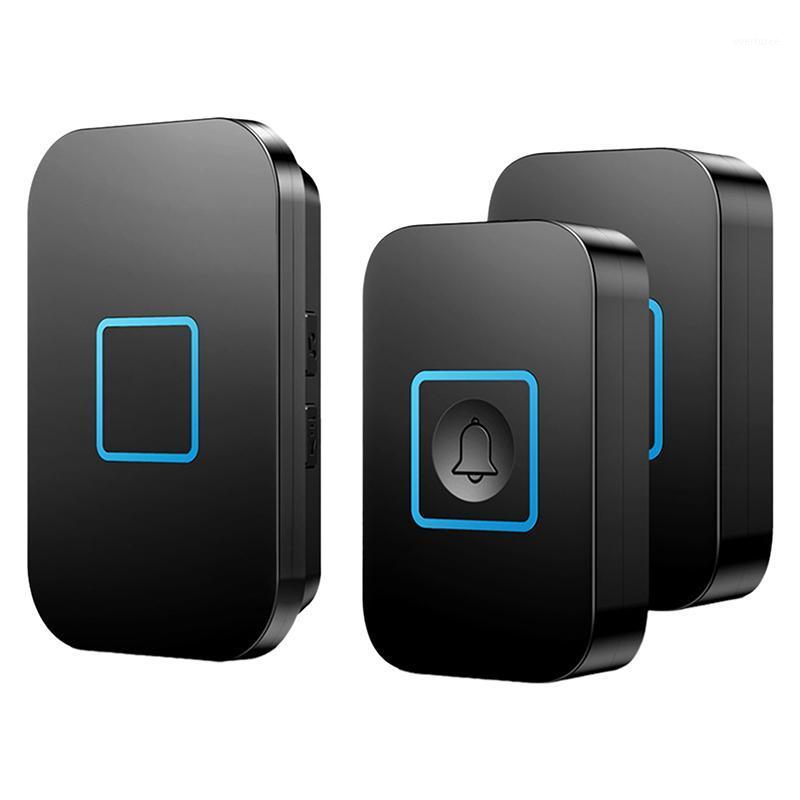 

Smart Wireless Doorbell Waterproof Home LED Light Call Bell 300M Remote Music Doorbell EU Plug1