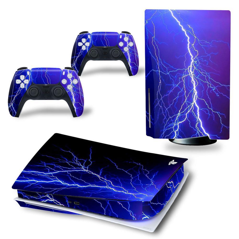 

Clouds Design For PS5 Disk Viny Decal Sticker Console + 2 Controller Skin Sticker For Sony Playstation 5 Game Accessories Y1201