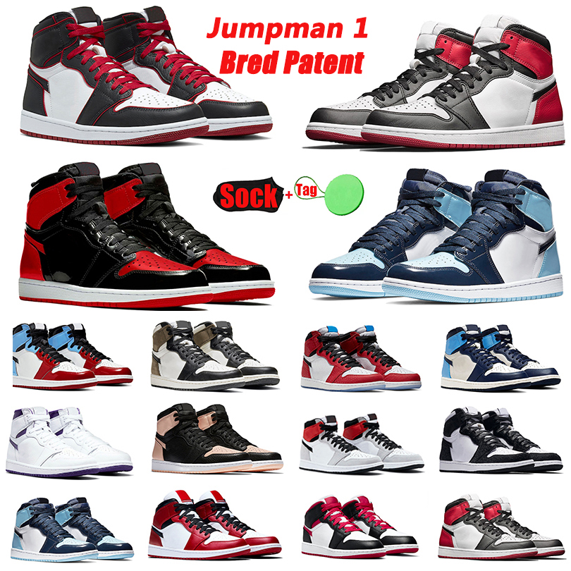 

Jumpman 1s Mens retro Basketball Shoes UNC Chicago Twist Dark Mocha University Blue Black Wolf Grey Hyper Royal Design Seafoam Sports Sneakers Womens Trainers, Pay for box