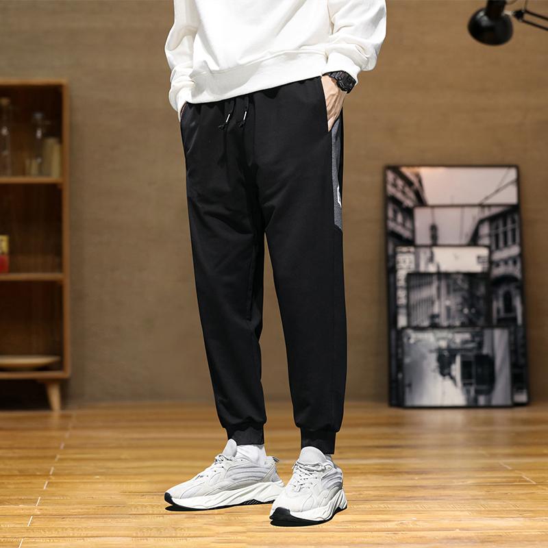 

2020 Winter New Men's Warm Slim Fit Jeans Business Fashion Thicken Denim Trousers Stretch Brand Pants Black GrayPants Men, Black pants men