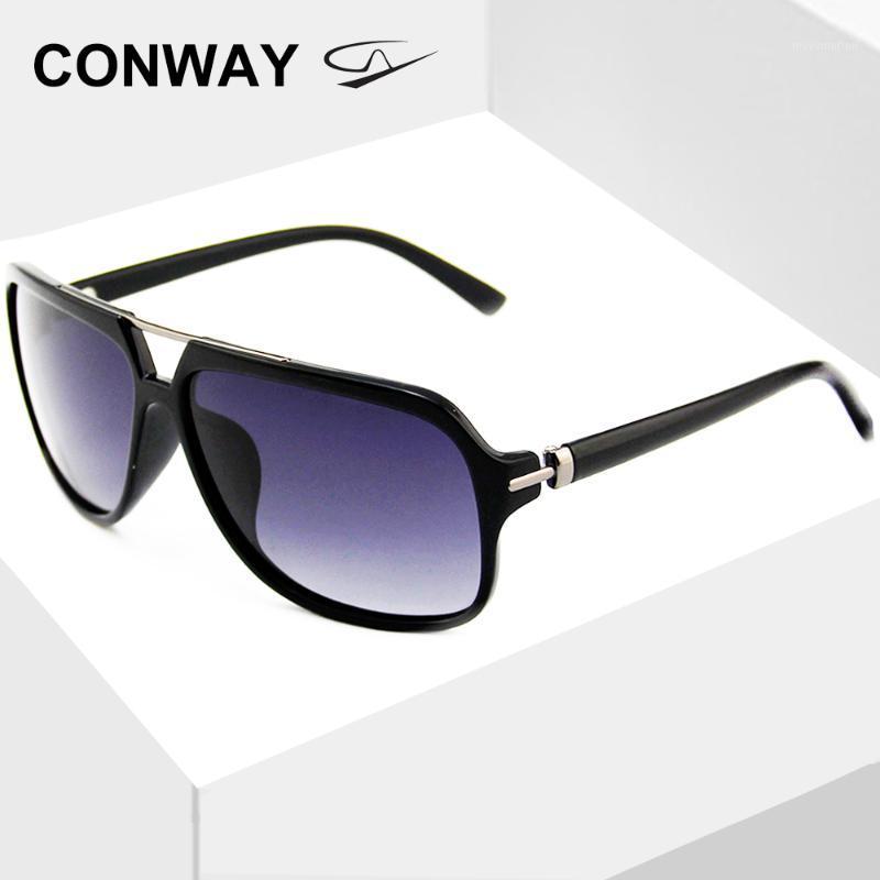 

Conway Large Square Sunglasses for Men Big Frame Vintage Pilot Top Bar Fishing Golf Driving Glasses Anti Glare Reflection1