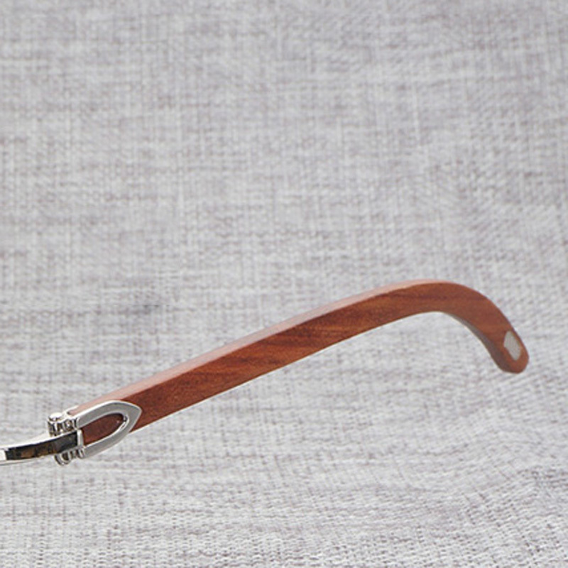 

Preto Branco Natural Chifre Bfalo De Sol Dos Homens Sem Aro Madeira Espelho para a Conduo Do Clube Claras culos RL3E