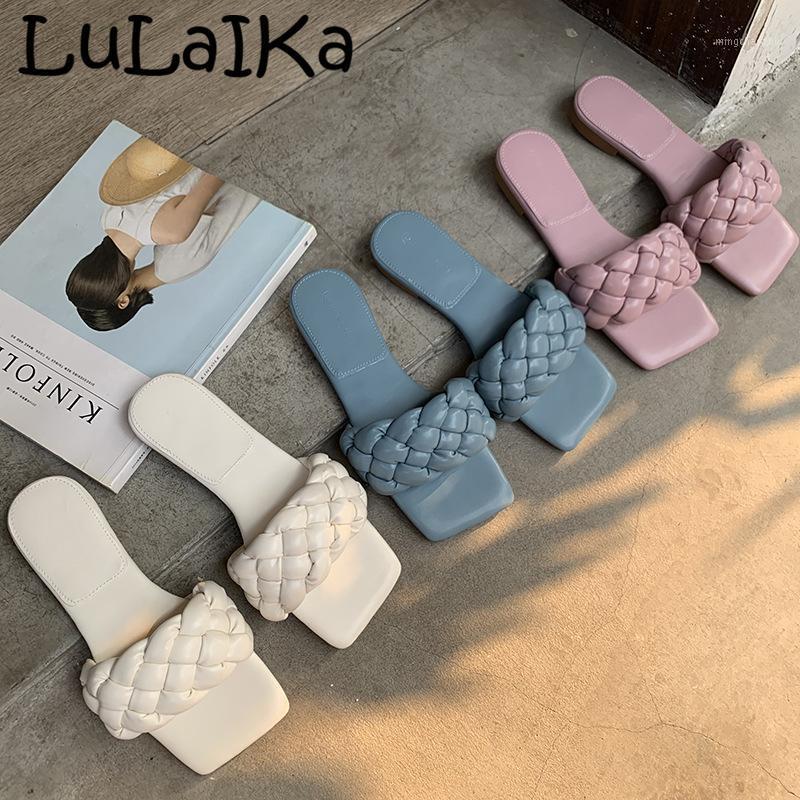 

2020 NEW Summer Women Sandals Flat Crystal Bling Slippers Soft Flip Flops Sandals Outdoor Beach Ladies Slides Shoes1, Beige