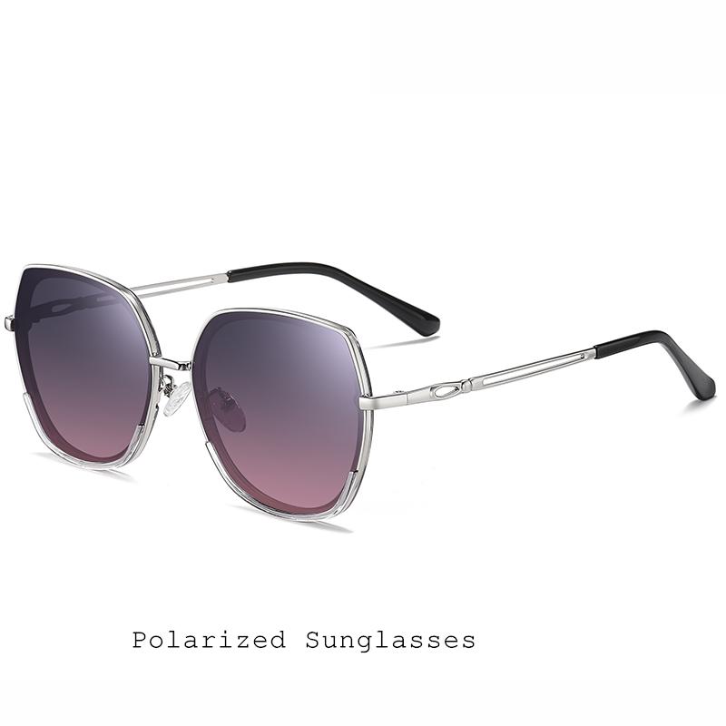 

Europe America Cat Eye Polarized Sunglasses Women Vintage Famous Outdoor Oversized Driving Sun Glasses For Women Gradient Shades