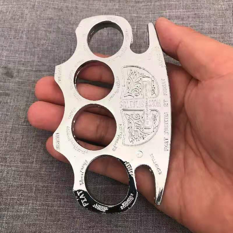 

Glass fiber alloy finger tiger four finger self defense weapon hand brace aluminum alloy self defense equipment74586