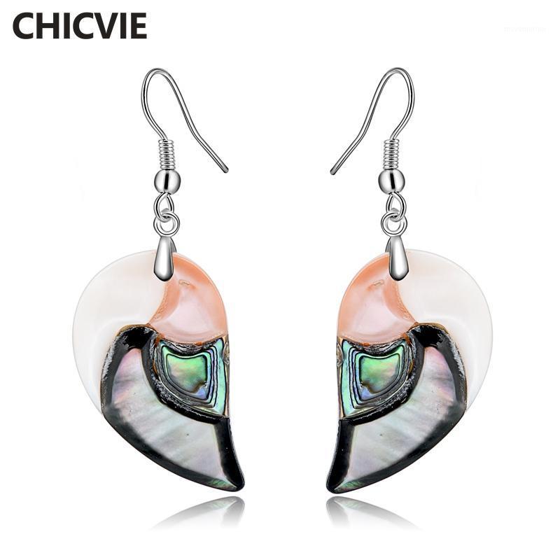 

CHICVIE Ethnic Natural Stone Earrings For Women Luxury Temperament Simple Fashion Personality Wild Bend Jewelry Earing SER1700561