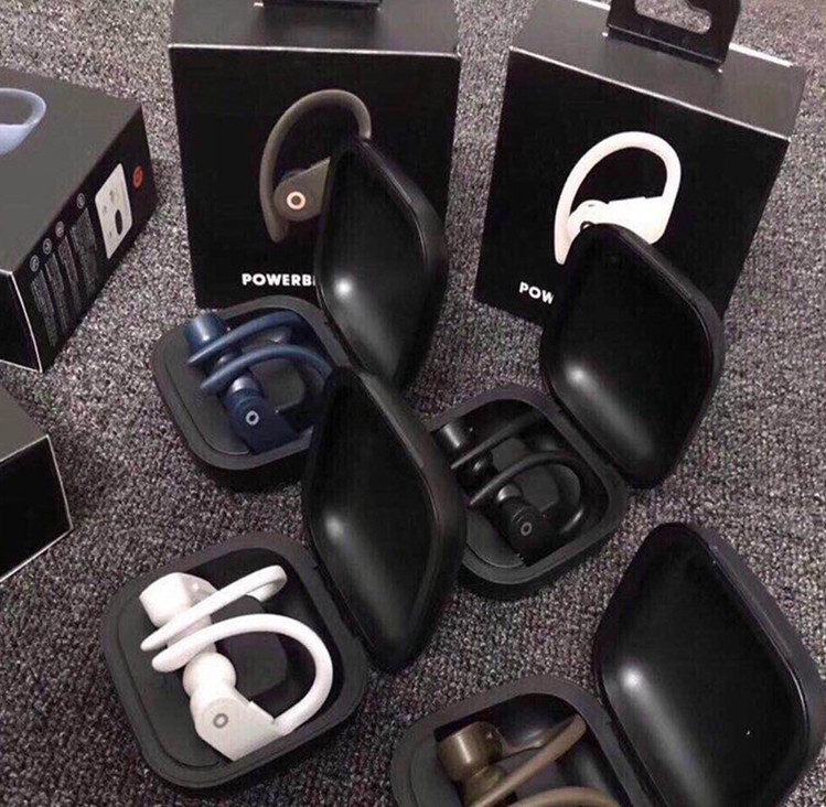 

In-Ear Headphones Powerbeats Pro for Beats True Wireless Bluetooth Headphones with pop-up and retail packaging2nd gen 3rd gen AP3 AP2 air pods pod, Black