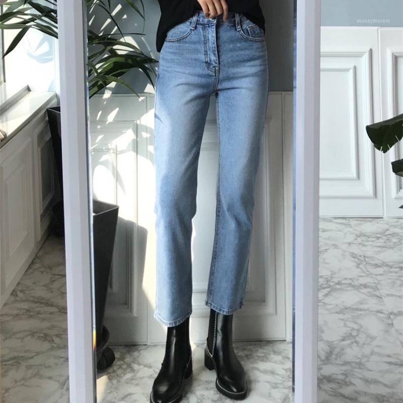 

Harem Pants Women Vintage High Waist Straight Jeans Woman Jeans Streetwear Denim Pants Vaqueros Mujer Ka12391, The cowboy blue