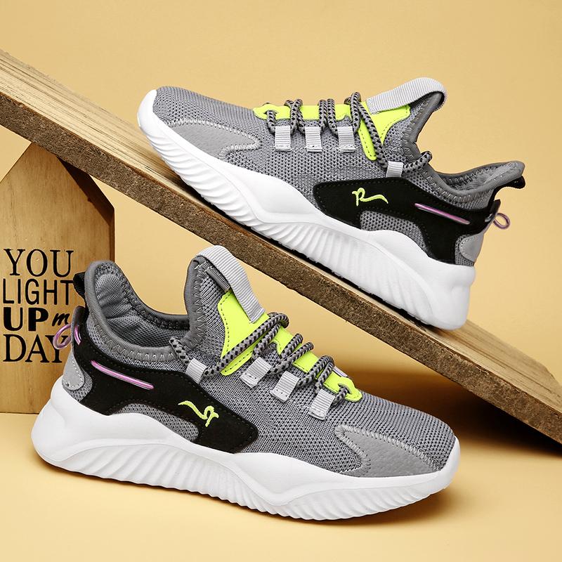 

Children Light Shoes Boys Girls Casual Mesh Sneakers Breathable Soft Sole Running Shoes Kinder Schuhe Support Dropshipping 28-39, Beige black