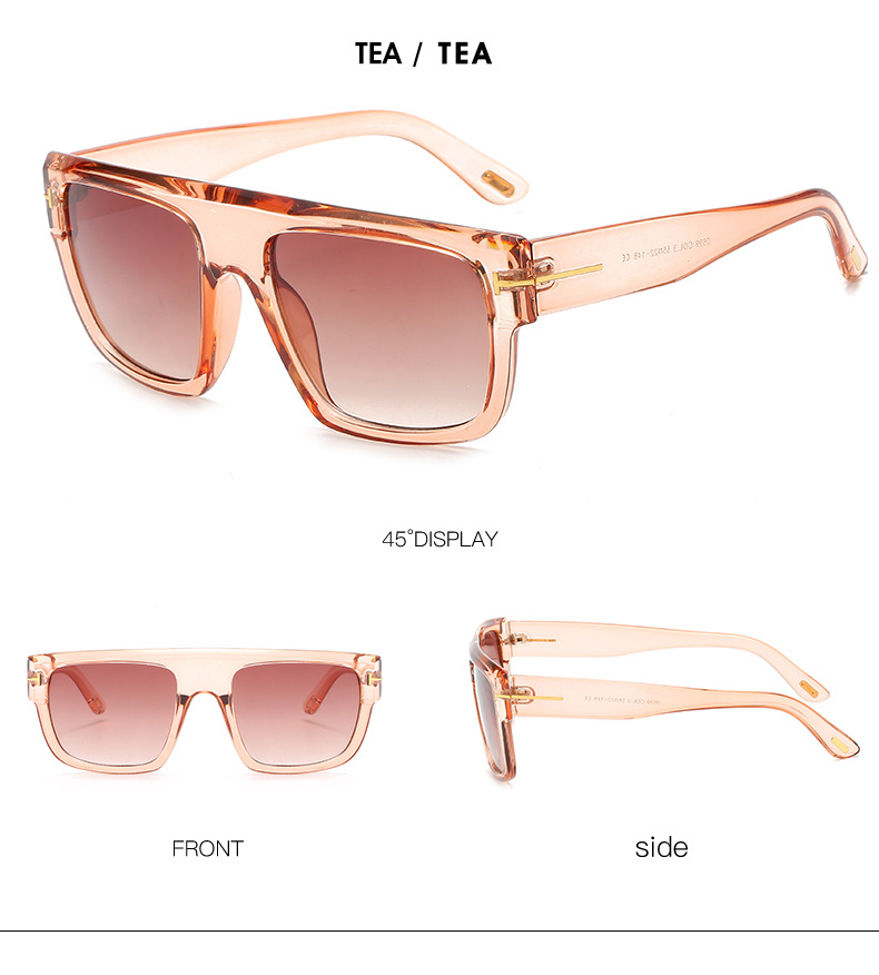 Top Qualtiy Neuf Mode 211 Tom Lunettes de soleil pour Man Femme Erika Eyewear Ford design Verres de soleil avec boîte FT originale 0699 Accessoir
