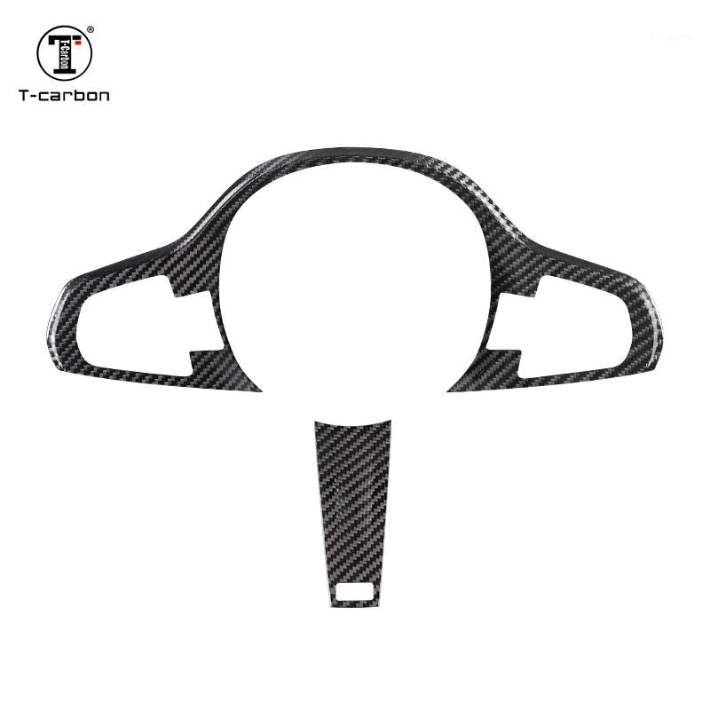 

T-carbon carbon fiber steering wheel trim steering cover with tape1