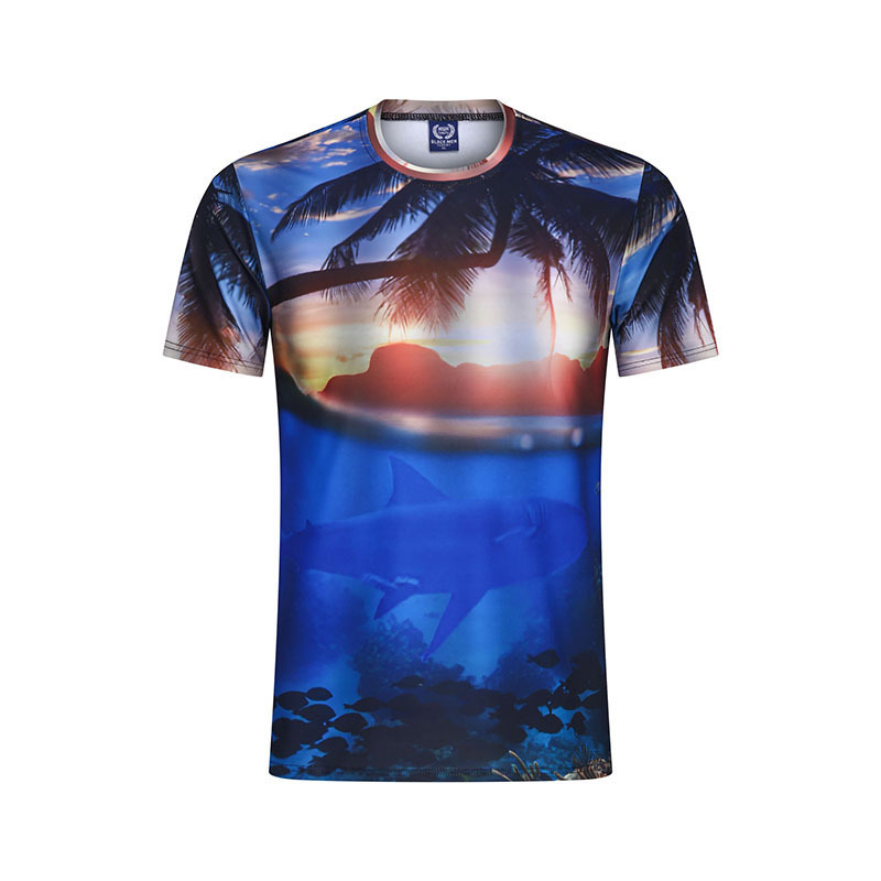 

2020 Sleeve Short Men's Sleeves Beach Printed Shirt 3d New Hawaiian, The pictures