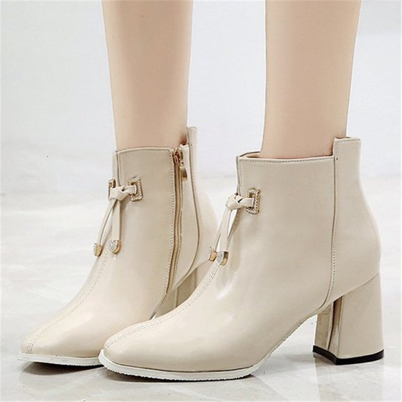 

2021 New Winter Casual Mode Women Tornozelo Anti-slip-resistant to Exhaust Leap Shoes High Boots Muje 0FEI, Black