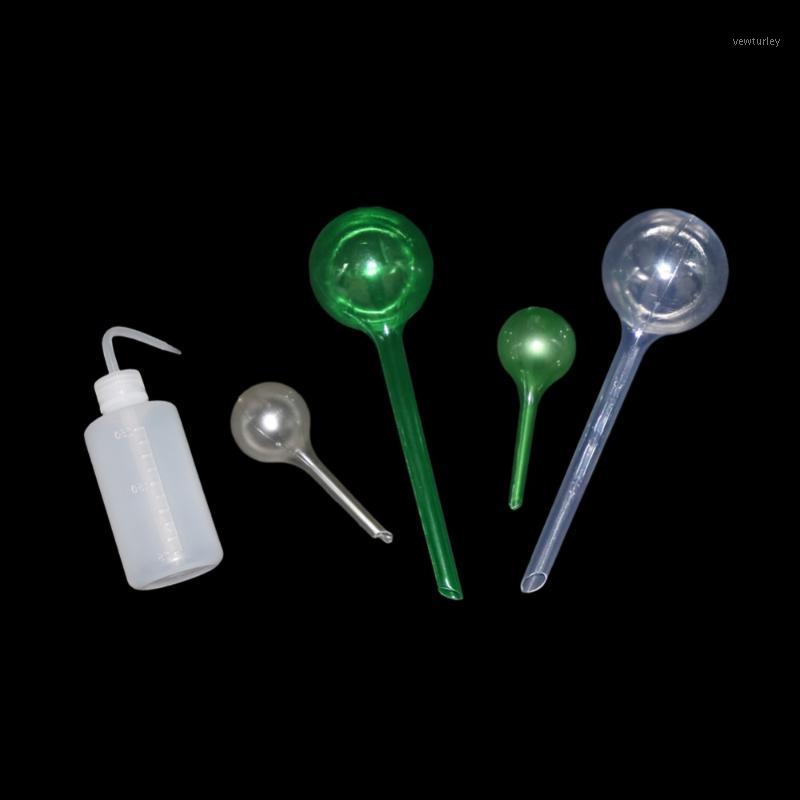 

Automatic Watering Bulb and 250 mL squeeze watering bottle kit House/Office/Garden Potted Plant Drip Irrigation waterer 2 Sets1, Light green
