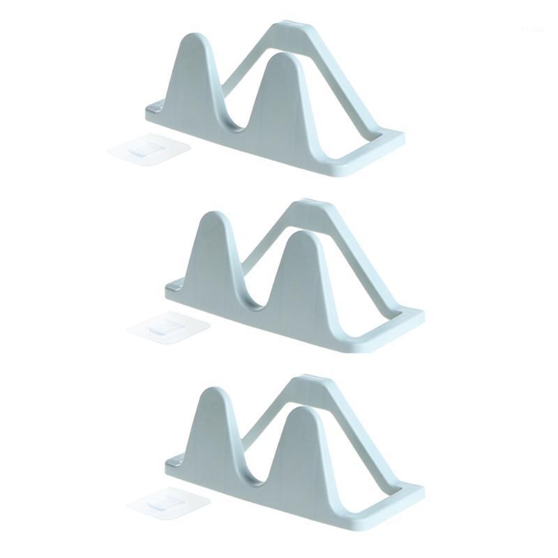 

3pvs/set Wall-mounted Shoe Rack Sticky Hanging Shoe Storage Holder Shelf Slipper Rack Holder Home Storage Organizer1