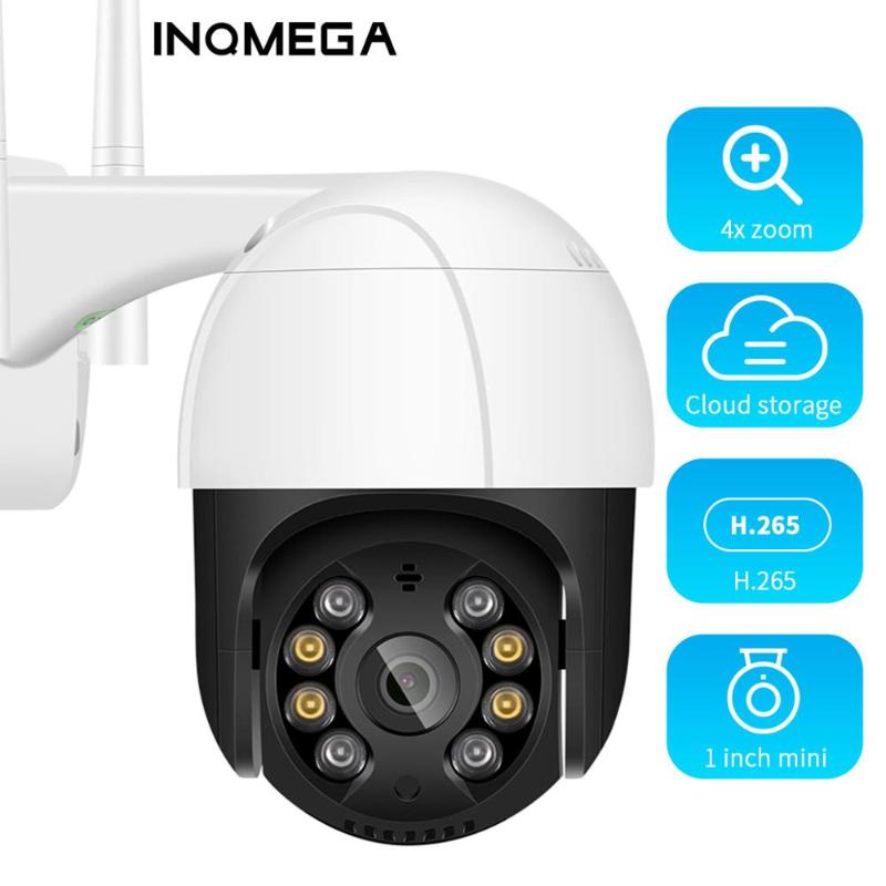 

INQMEGA 1080P PTZ Wifi IP Camera 4X Digital Zoom AI Human Outdoor H.265 P2P ONVIF Audio Security CCTV Camera
