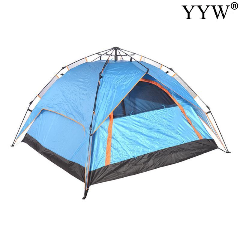 

Automatic Folding Family Camping Tent 3 - 4 People Oxford Cloth Waterproof Tourist Outdoor Naturehike Travel Rest Family2m X 2m1