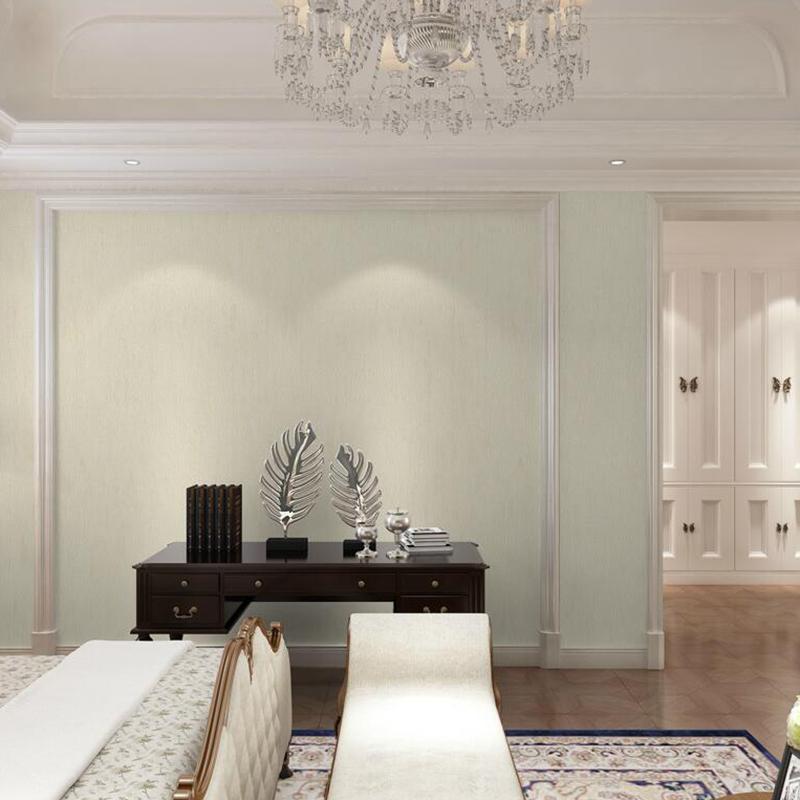 

Modern Paint Waterproof 3D Seamless Wall Cloth Linen Wallpaper Bedroom Living Room TV Background For Decoration Wall Solid, Q6-3